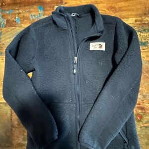 The North Face Kids Dark Blue Fleece Jacket